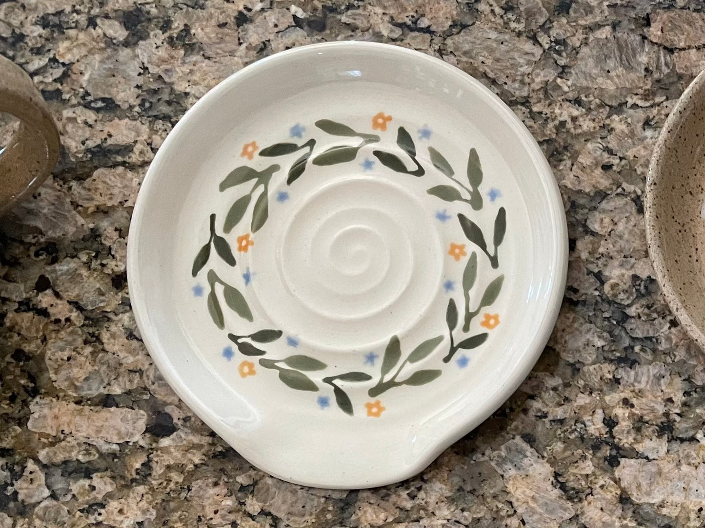 White Fairy Ring Spoon Rest *PRE-ORDER*